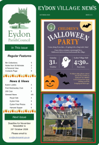 October Newsletter